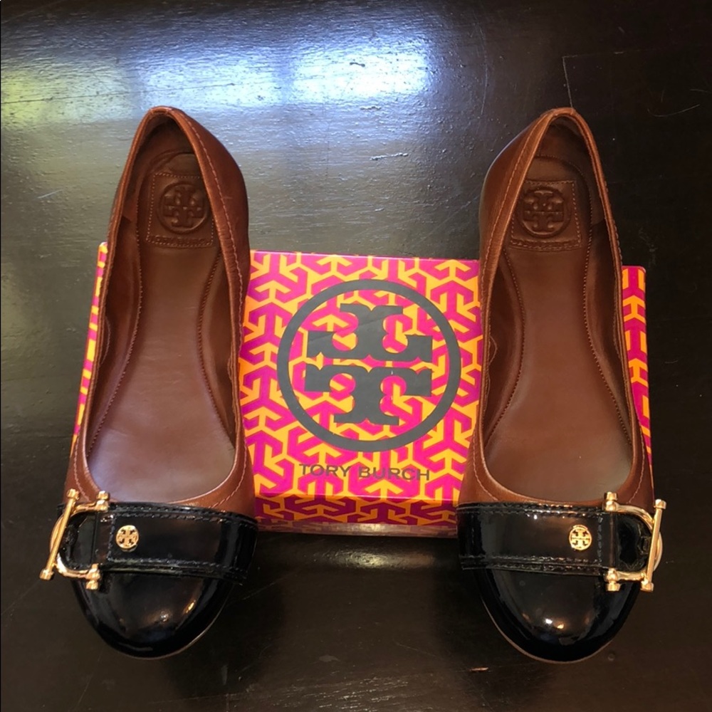 Tory Burch Leather Flats